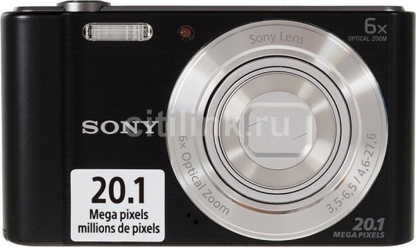 Фотоаппарат SONY Cyber-shot DSC-W810, черный