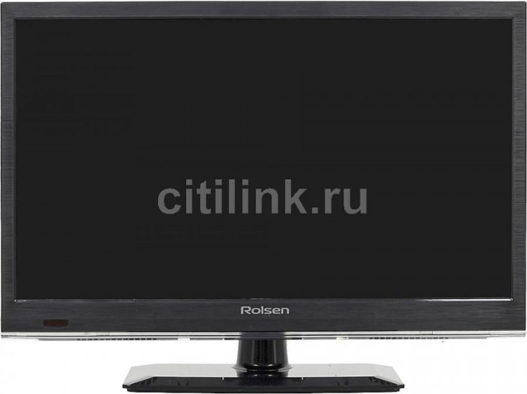 Телевизор LED ROLSEN RL-19E1308T2C "R", 19", HD READY (720p), черный 1
