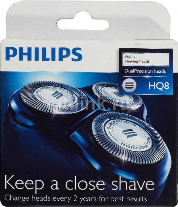 Сменная головка PHILIPS HQ8/50, 3 шт